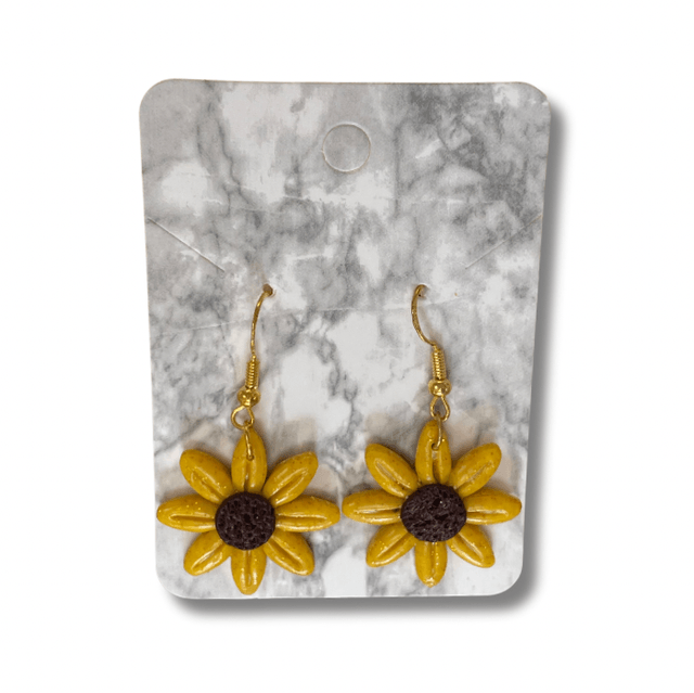 Sunflower earrings - medium