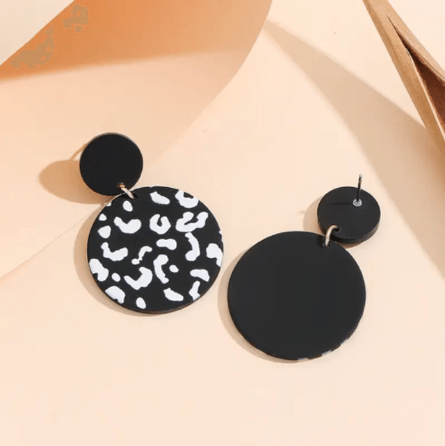 Leopard earrings