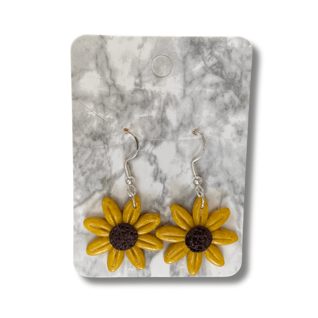 Sunflower earrings - medium