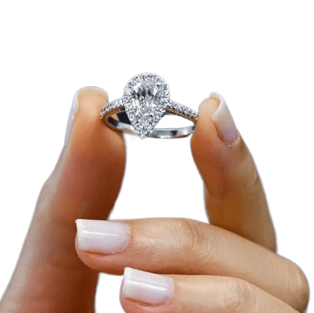 Teardrop ring