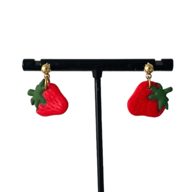 Strawberry dangles - small
