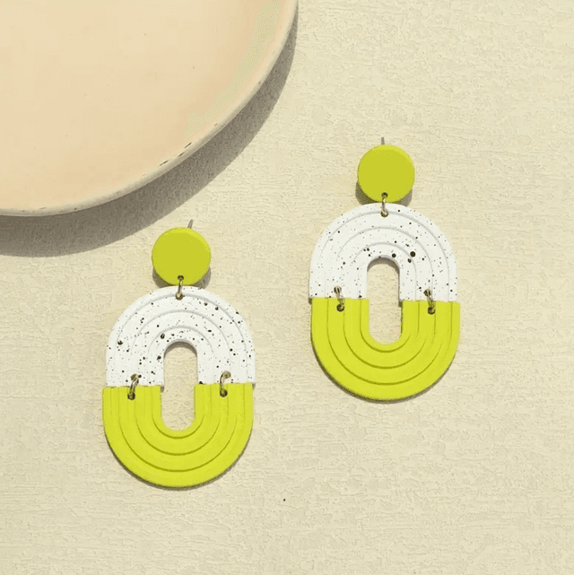 Neon and white arches