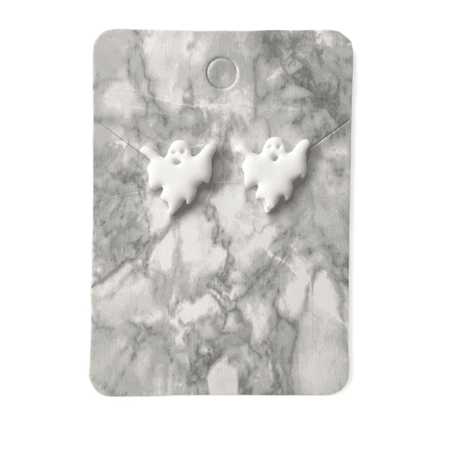 Halloween ghost studs