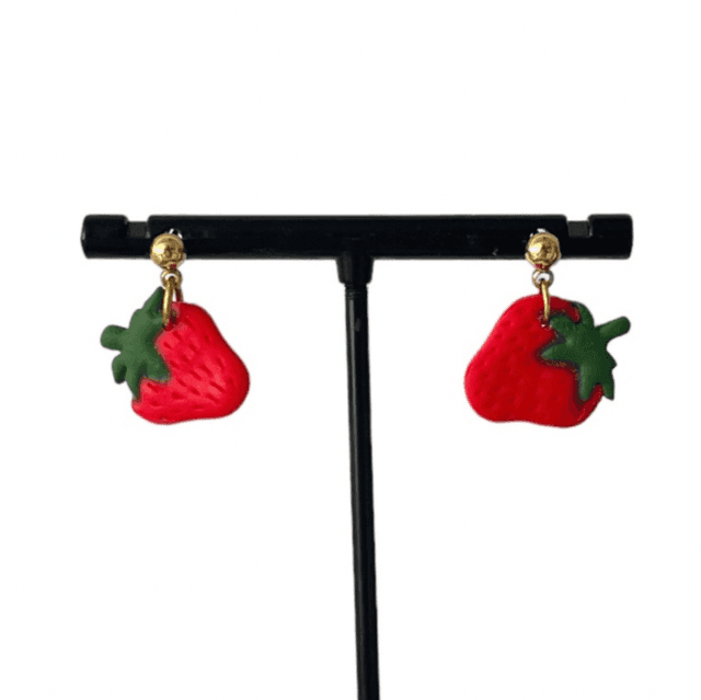 Strawberry dangles - small