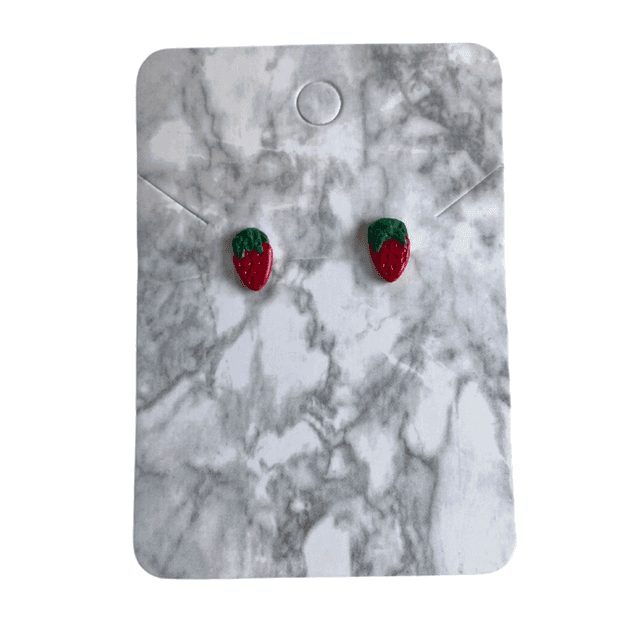Strawberry micro studs