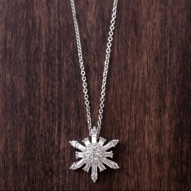 Snowflake necklace