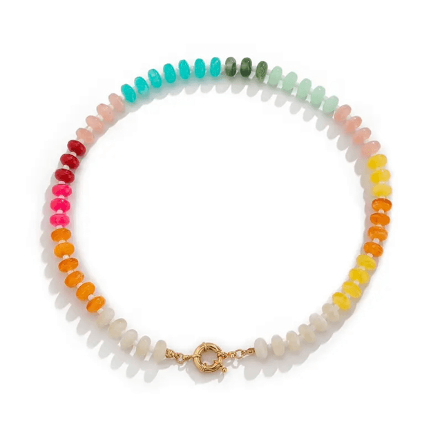 Summery beaded necklace