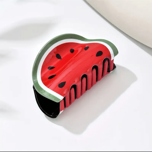 Watermelon hair clip